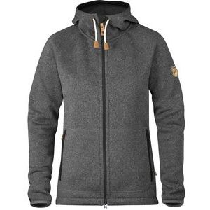 Fjallraven - Ovik Fleece Hoodie - Donkergrijs - Trui