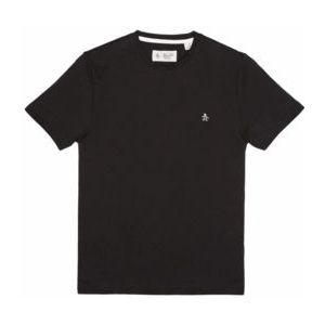 T-Shirt Original Penguin Men Pin Point Embroidred Logo True Black-L