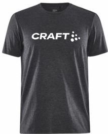 T-Shirt Craft Men Community Logo Tee Black Melange-L