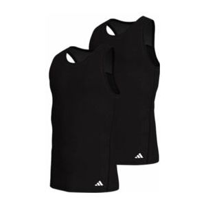 Tanktop Adidas Men Active Flex Cotton Ergonomic Black (2-Pack)-S