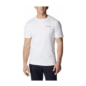 T-Shirt Columbia Men Barton Springs SS Graphic Tee White-XS