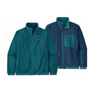 Jas Patagonia Men Reversible Shelled Microdini Jacket Belay Blue-XL