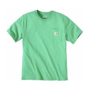T-Shirt Carhartt Men Workwear Pocket S/S Malachite-XS