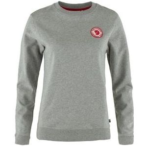 Trui Fjällräven Women 1960 Logo Badge Sweater Grey Melange-XL