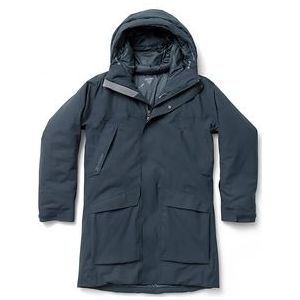 Jas Houdini Women Fall in Parka Blue Illusion-M