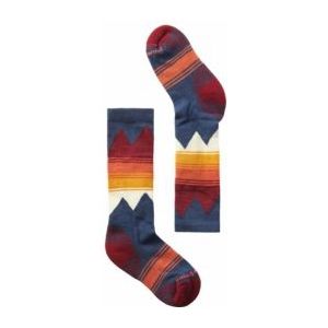 Sok Smartwool Kids Ski Light Cushion OTC Socks Alpine Blue-XS