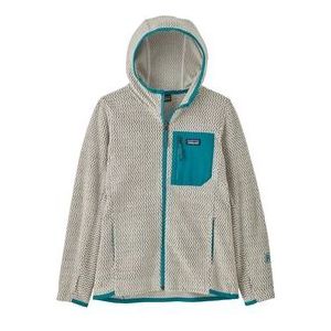 Vest Patagonia Kids R1 Air Full-Zip Hoody Wool White-L