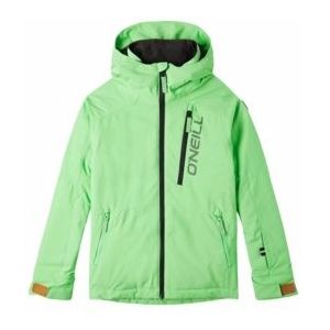 Ski jas O'Neill Boys Hammer Luminous Green-Maat 164