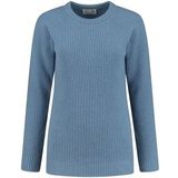 Trui Blue Loop Women Essential Sweater Light Blue Melange