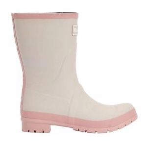 Regenlaars Barbour Women Banbury Mid Welly White Pepper Pink Rust-Schoenmaat 39