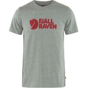 T-Shirt Fjallraven Men Logo Grey Melange-XL