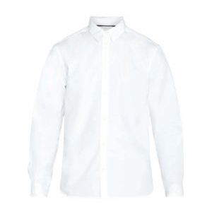 Blouse KnowledgeCotton Apparel Men Alf Regular Crispy Cotton Shirt Bright White