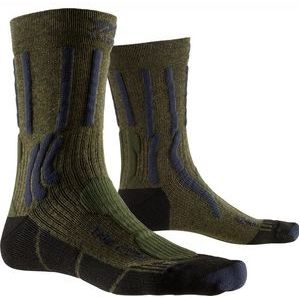 Wandelsok X-Socks Men Trek X CTN Green Blue-Schoenmaat 42 - 44