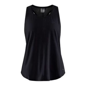 Tanktop Craft Women Core Charge Rib Singlet Black-M