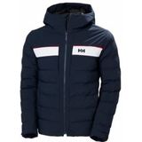 Ski Jas Helly Hansen Men Bossanova Puffy Jacket Navy Blue-XXL