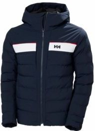 Ski Jas Helly Hansen Men Bossanova Puffy Jacket Navy Blue-XXL