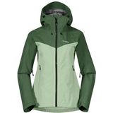 Jas Bergans Women Skar Light 3L Shell Light Jade Green/Dark Jade Green-S