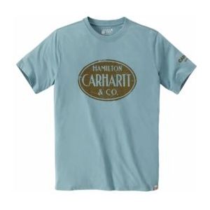 T-Shirt Carhartt Men Streetcar Graphic S/S Summer Blue-XXL