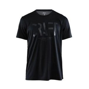 Sportshirt Craft Men Eaze SS Craft Mesh Tee Black-XS