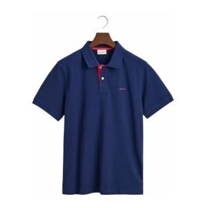 GANT - Contrast Pique Polo - Persian Blue - Poloshirt