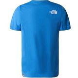 T-Shirt The North Face Kids S/S Easy Tee Super Sonic Blue-XS
