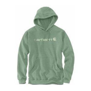 Trui Carhartt Men Signature Logo Sweatshirt Loden Frost Heather-XL