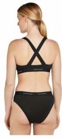 Sport BH Icebreaker Women Merino 125 Cool-Lite Sprite Racerback Bra Black-XS
