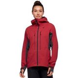 Jas Black Diamond Women Dawn Patrol Hybrid Shell Wild Rose-M