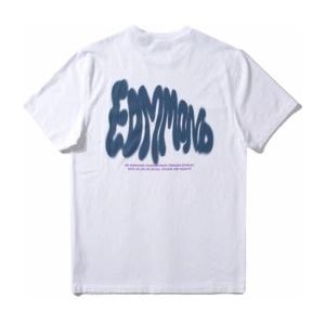 T-Shirt Edmmond Studios Men Periscope Plain White-XL