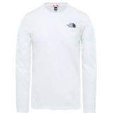 Shirt The North Face Men L/S Easy Tee TNF White-L