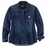 Blouse Carhartt Women Midweight Denim Shirt Zion-S