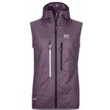 Ortovox - Womens Swisswool Piz Boè - Wollen Bodywarmer - Purper