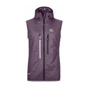 Ortovox - Womens Swisswool Piz Boè - Wollen Bodywarmer - Purper