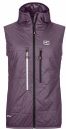 Ortovox - Womens Swisswool Piz Boè - Wollen Bodywarmer - Purper