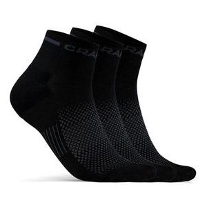 Sok Craft Core Dry Mid Sock 3-Pack Black-Schoenmaat 40 - 42