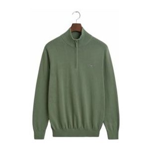 Trui GANT Men Classic Cotton Half Zip Kalamata Green 25-XL