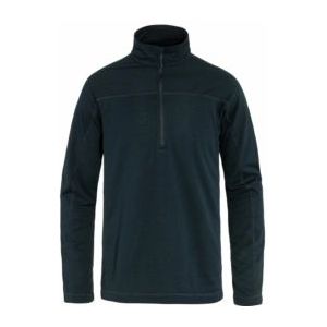 Fjällräven - Abisko Lite Fleece Half Zip - Trui - Dark Navy