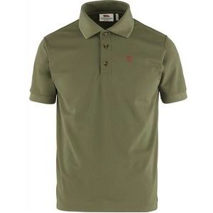 Polo Fjallraven Men Crowley Pique Shirt Light Olive-XXXL