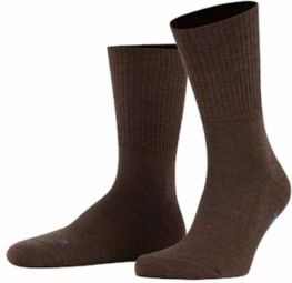 Wandelsokken Falke Unisex Walkie Light SO Dark Brown-Schoenmaat 44 - 45