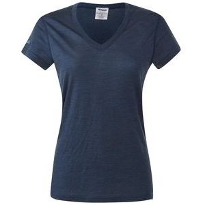 T-Shirt Bergans Women Bloom Wool Tee Navy Melange-L