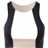 Goldbergh - Facade - Sport BH - Zwart/Wit - Polyamide/Polyester