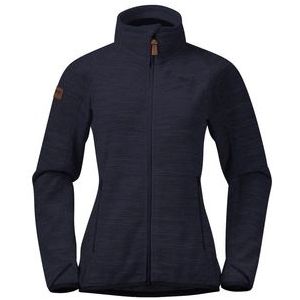 Vest Bergans Women Hareid Fleece NoHood Dark Navy-S