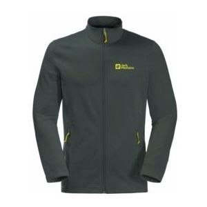 Vest Jack Wolfskin Men Kolbenberg Full Zip Black Olive / Firefly-XXXL