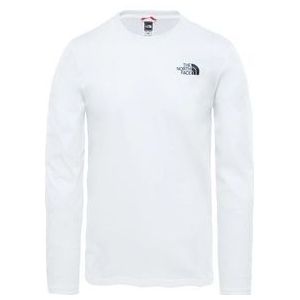 Shirt The North Face Men L/S Easy Tee TNF White-XL