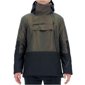 Winterjas UYN Men Flash Jacket Half Zip Iridescent Black-XL