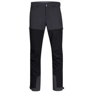 Broek Bergans Men Bekkely Hybrid Black/Solid Charcoal-XXL