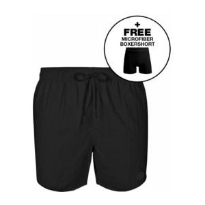 Zwembroek Muchachomalo Men Solid Black 25-S