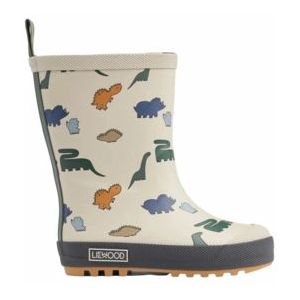 Regenlaars Liewood Kids Mason Thermo Rainboot Dinosaurs/Mist-Schoenmaat 27