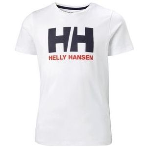 T-Shirt Helly Hansen Junior Logo T-Shirt White-Maat 176