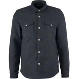 Overhemd Barbour Men Carrbridge Overshirt Smoke Marl-S